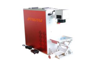 Wholesale Metal 20w / 30w Fiber Laser Engraving Machine Portable All-In-One Type from china suppliers