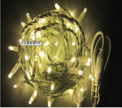 Wholesale - christmas led lights 100 leds/10m LED String fairy, 110v/ 220V
