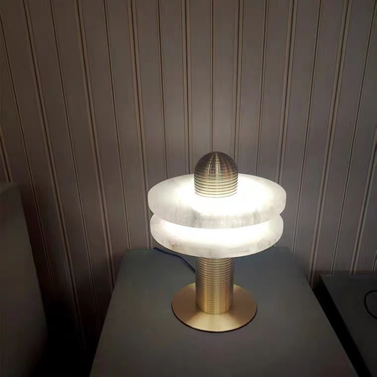 White Marble Led Pendant Lamp For Living Room Contemporary Led Pendant Lights