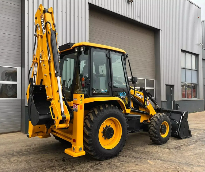 4-Wheel Drive 4x4 JCB 3CX 4CX Backhoe Excavator Loader with Extended Boom Bucket Arm