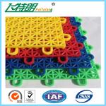 No Smell Indoor Sports Flooring Removable Interlocking Rubber Mats