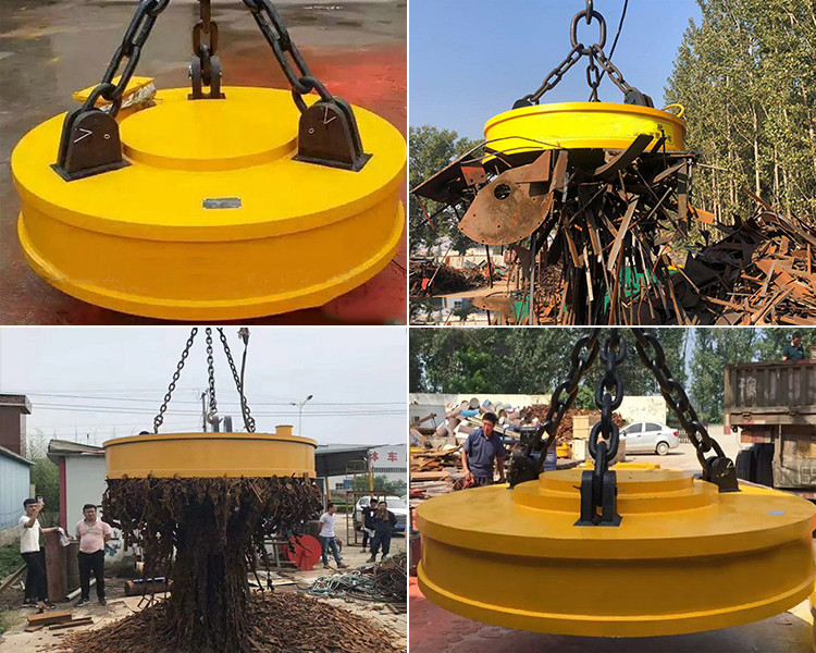 Electric Lifting Permanent Scrapyard Electromagnet With ISO Certification