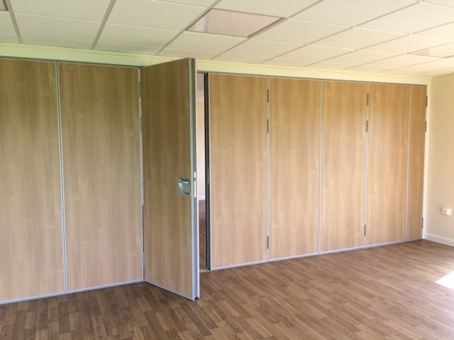 Meeting Room Movable Sliding Office Partition Walls with Aluminum Frame