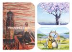 Single Printing Head 9600DPI High Definition Oil Paints Wall Mural Printer
