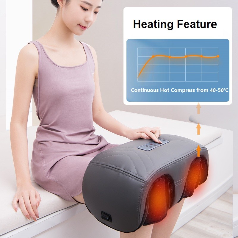 Smart Compression Knee Massager Therapy 2200mAh Heated Massager For Joint Pain