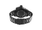 Stainless Steel Durable Waterproof Watches , Mens Black Waterproof Watch