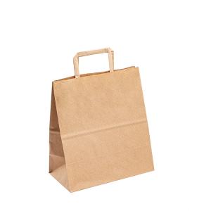 Wholesale Custom Printed Kraft Paper Bags Recyclable Shopping Clothing Gift Paper Bag from china suppliers