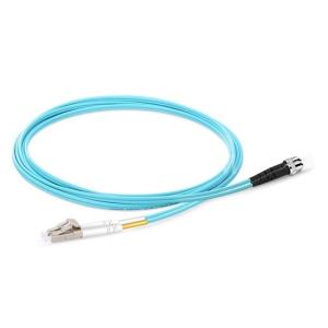 Wholesale LC UPC - ST UPC Duplex 2.0mm PVC OFNR OM4 MM Fiber Patch Cable from china suppliers