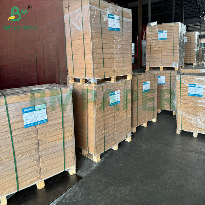 Heat-resistant PET Coated 315gsm White Paperboard For making Food Container