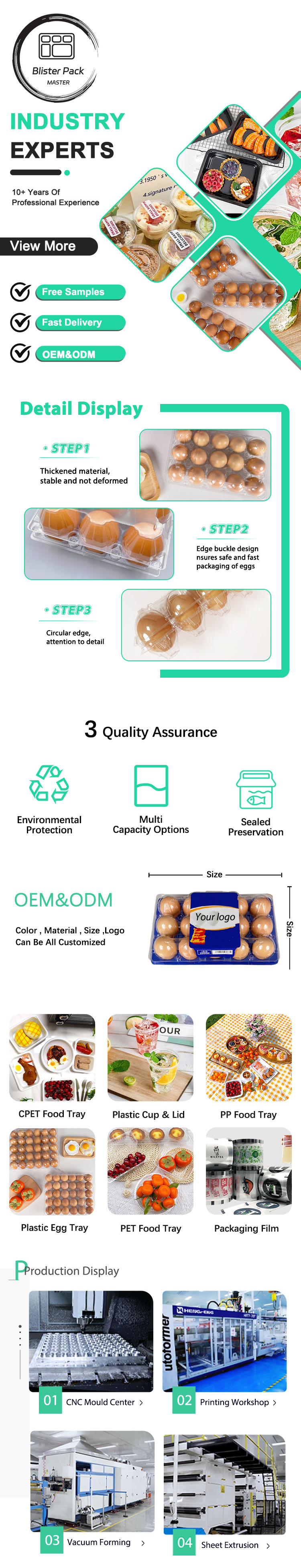 Clear Quail Egg Blister Tray With 30 Holes Affordable Bulk Egg Packaging