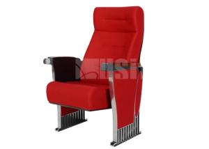 Wholesale Elegant Moulded Wooded Panel Conference Hall Chairs Aluminum Alloy Structure from china suppliers
