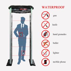 Wholesale ABS Material Door Frame Metal Detector Waterproof IP65 Arch Walk Through Gate Suit from china suppliers