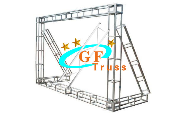 Goal Post Aluminum Video Wall Truss Structure For Hanging Screen