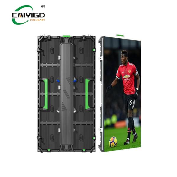 Indoor LED Video Wall Display Panel Full Color Football Advertising Outdoor