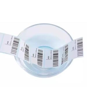 Wholesale Custom White Sticker Thermal Label Self Adhesive Blank Thermal Sticker from china suppliers