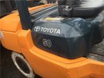 secondhand toyota FD50 japan forklift with original condition