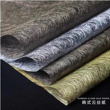 Non-Woven Fabrics Flower Wrapping Creative Bouquet Packaging Paper For Silk