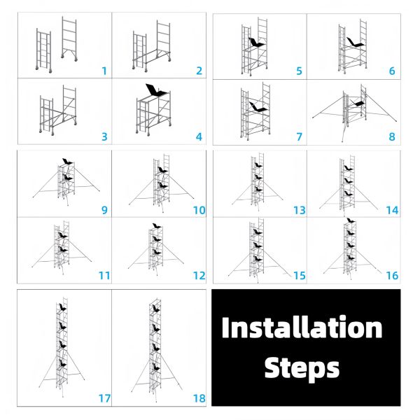 Factory Direct Q235/Q345 Hot-Dip Galvanized H-Frame Scaffolding with Customizable Height for Construction