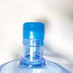 PE Blue Color Non Spill Caps Peel Off Type Rubber Liner 5 Gallon Water Jug No