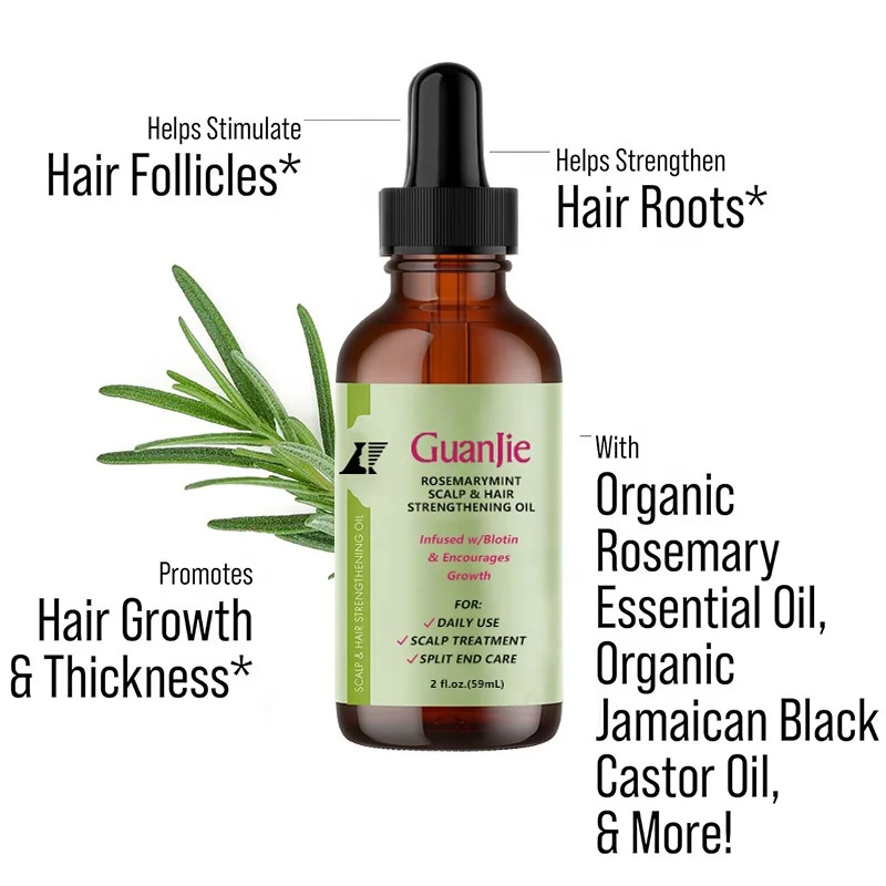 Rosemary Oils Organic Bulk Hair Repair Growth Serum Oil Growth Scalp Care Organic Private Label