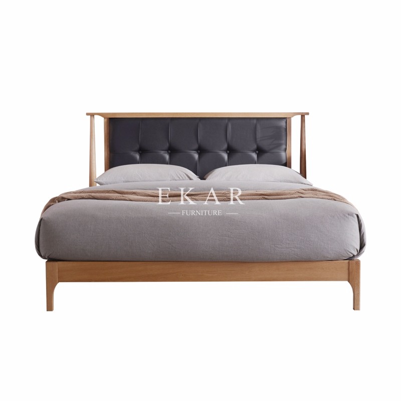 Nordic Style Bed Frame King Size Adult Loft Bed