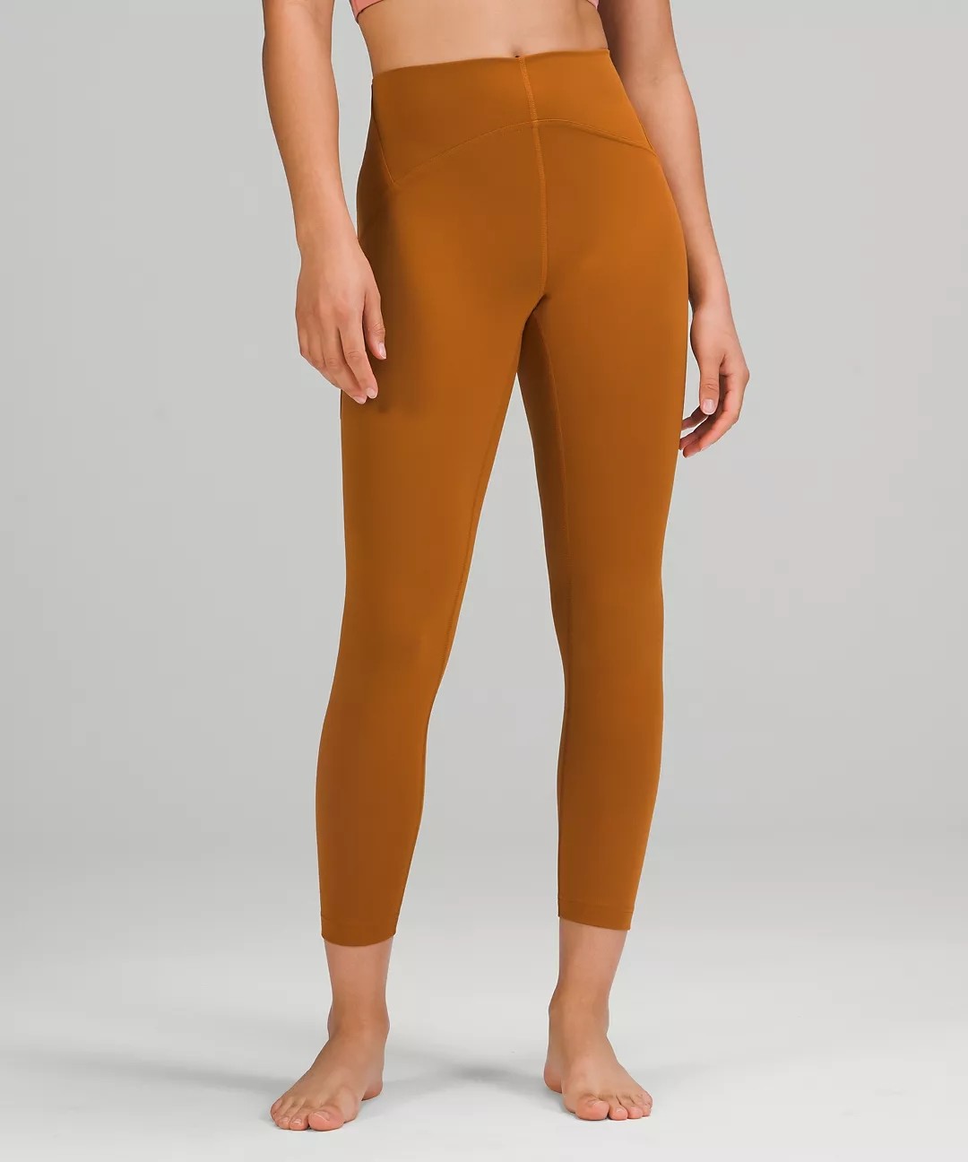High Waist Crop Ankle Length Leggings For Women'S Exercise