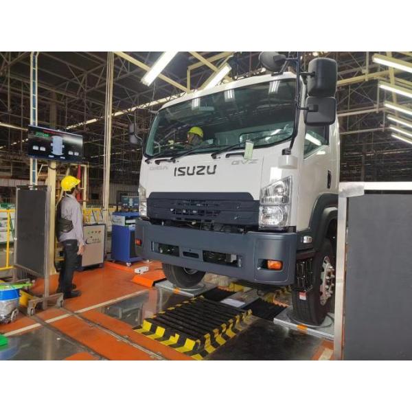 CTZJ-15 Trucks Vehicle Steering Angle Tester load 15T with LCD control instrument with touch screen