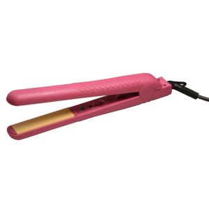Wholesale Pure ceramic pink temperture control hair straightener iron from china suppliers