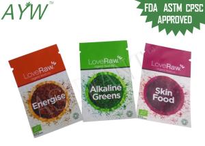 Wholesale Heat Sealable Plastic Food Packaging Bags For Organic Food Industrial Use from china suppliers