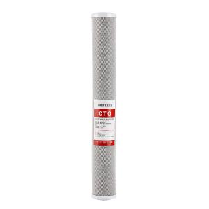 Wholesale Hotel 10*2.5inch CTO Refrigerator Coconut Carbon Compressed Activated Carbon Water Filter from china suppliers