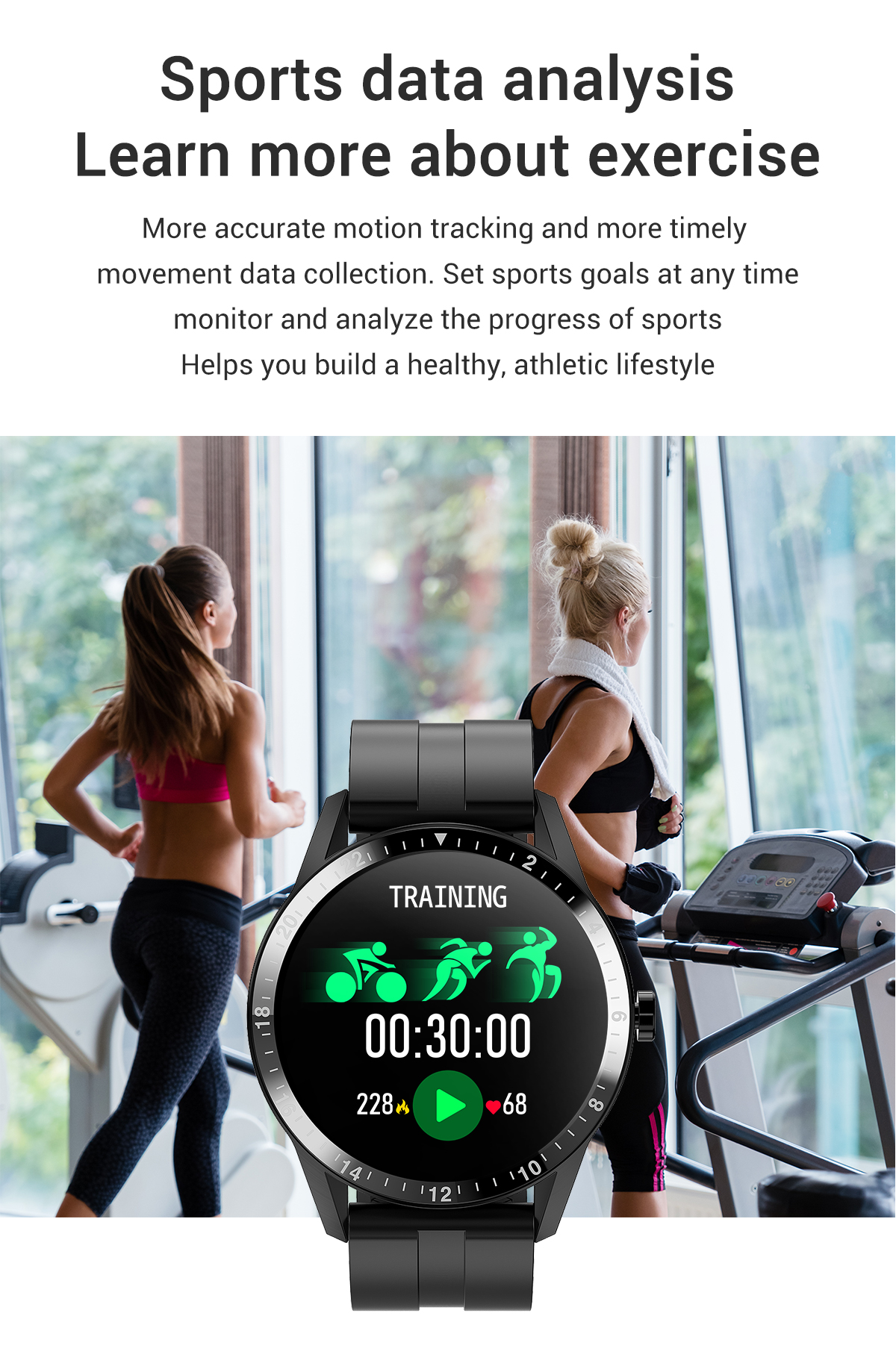 HL20Pro Smartwatch 1.28 Inch 240*240 Waterproof Sports Main Chip RTK8762C