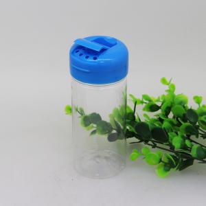 Wholesale Durable Clear Plastic Cylinder / 300g Salt Or Sugar Powder Shaker Lid Flip Top Plastic Jar from china suppliers