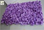 UVG wall decoration flower backdrop in fake hydrangea petals for wedding