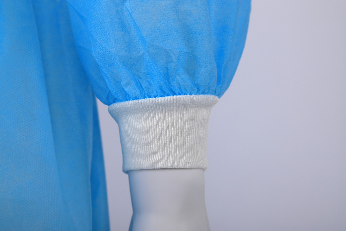 Disposable PP PPE Isolation Gown Hospital Doctor Nurse Protecting Clothing Gown Medical Surgical Isolation Gown