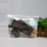 PVC Leather Cosmetic Makeup Pouch Transparent Waterproof Travel Toiletry Bag