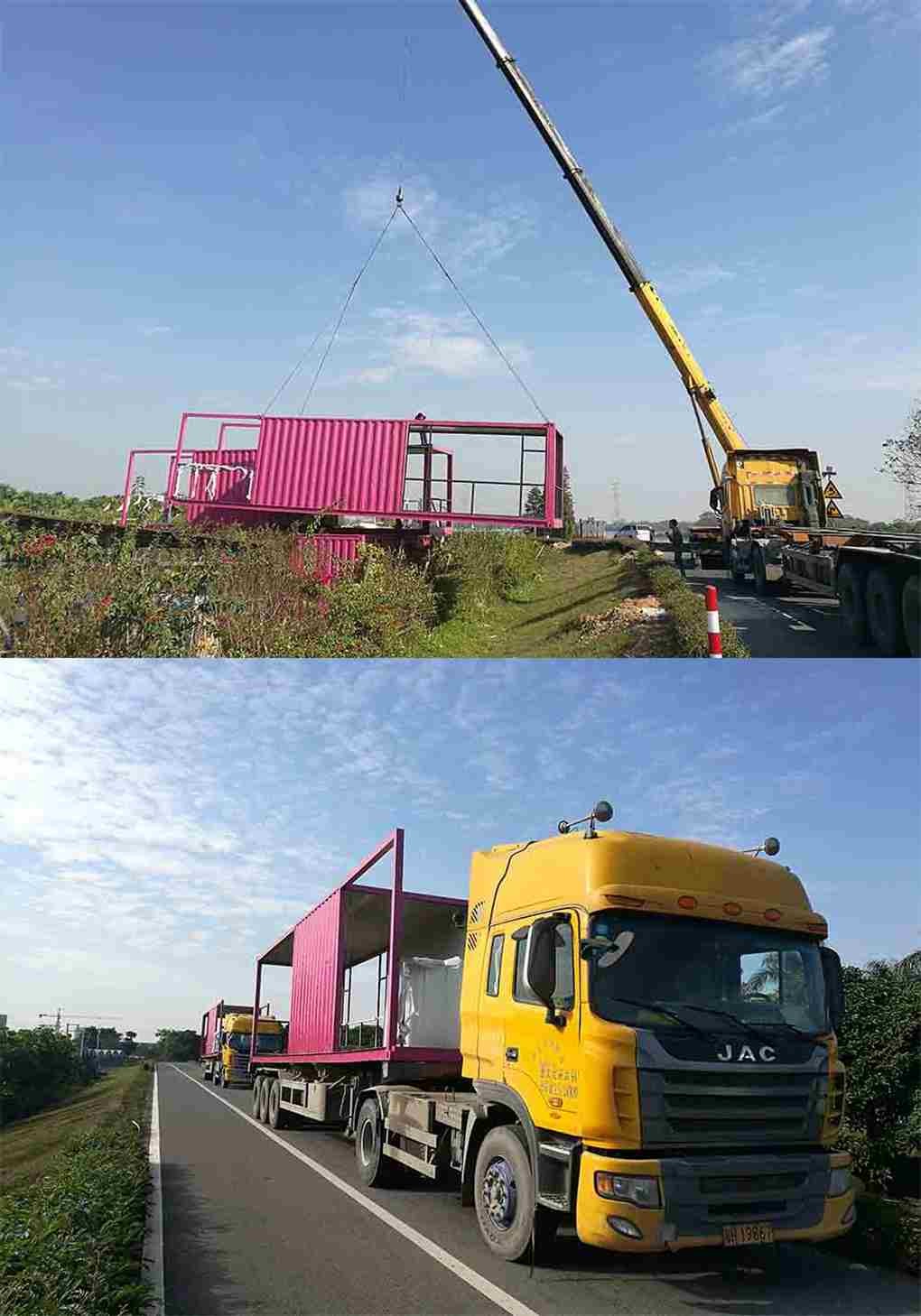 Luxurious Custom Container House Soundproof Steel Structure Prefab Mobile Homes