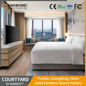 Wholesale Curved Backrest Foshan 4 Star King Size Bedroom Set Marriott Resort Hotel Furniture from china suppliers