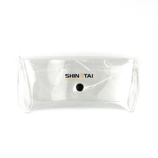Magnetic Sunglasses Case Transparent PVC Box Clear Jelly Beach Fashion Soft