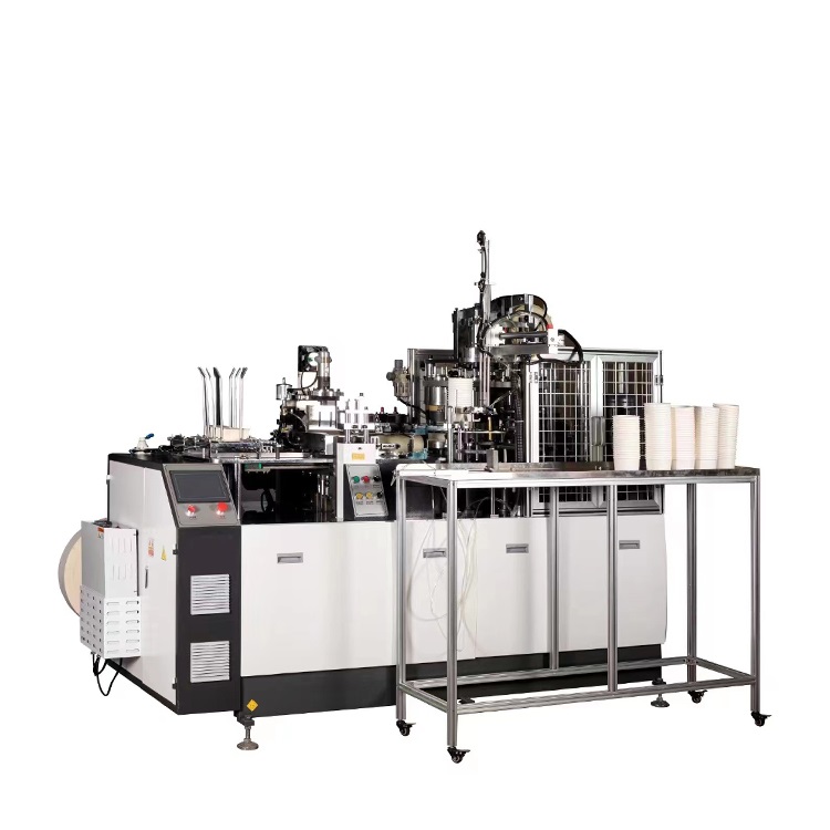 High Speed 65-70pcs/Min Paper Bowl Making Machine Disposable Paper Plate Bowl Manufacture Machine with Easy Operation