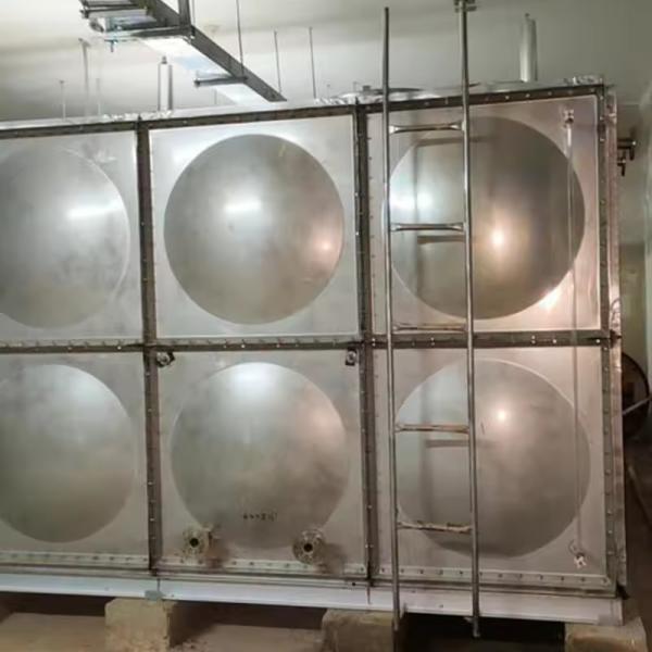 Customized Big Size Stainless Steel 10000 Liter Water Tank Storage Sectional