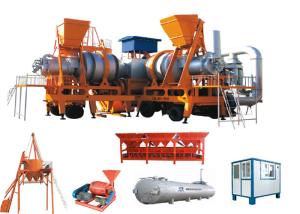 Wholesale 1m3 Output Highway Asphalt Batch Mix Plant , 60tph / 80tph Mobile Drum Mix Plant from china suppliers