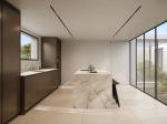 Multifunctional Household High End Wood Veneer Kitchen Furniture For Apartments