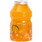 Printed Yakult Plastic Bottle Non Poisonous PET Bottle Eco Friendly