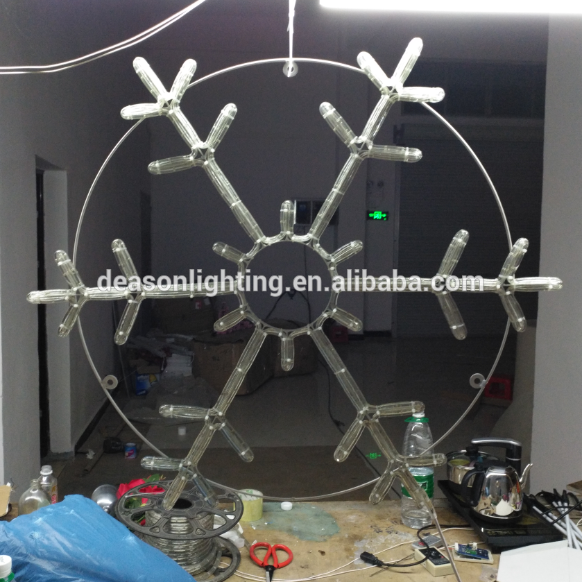 led christmas snowflake