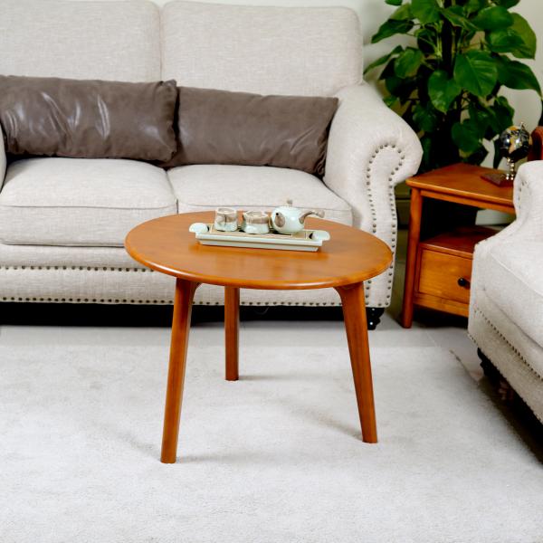 Quality Retro Round Solid Wood Coffee Tables for sale