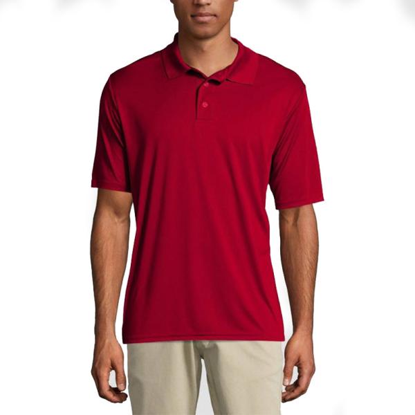 Wholesale Lightweight Moisture Wicking 100% Polyester Golf Workout Polo T-shirts