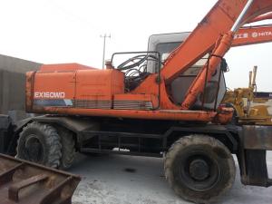 Wholesale EX160WD USED HITACHI EX160WD WHEEL EXCAVATOR FOR SALE ORIGINAL JAPAN from china suppliers