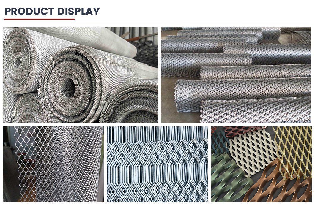 Exquisite High Quality at a Good Pricewidth 7*12 mm Expanded/Stretched Metal Mesh for Dust Filter