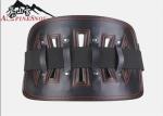 Leather Waist Support Belt Curved Steel Plate Waist support Belt