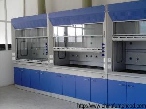 Wholesale Chemical Steel Fume Hood , Anti Corrosion PP Blower Laboratory Ventilation Hoods from china suppliers